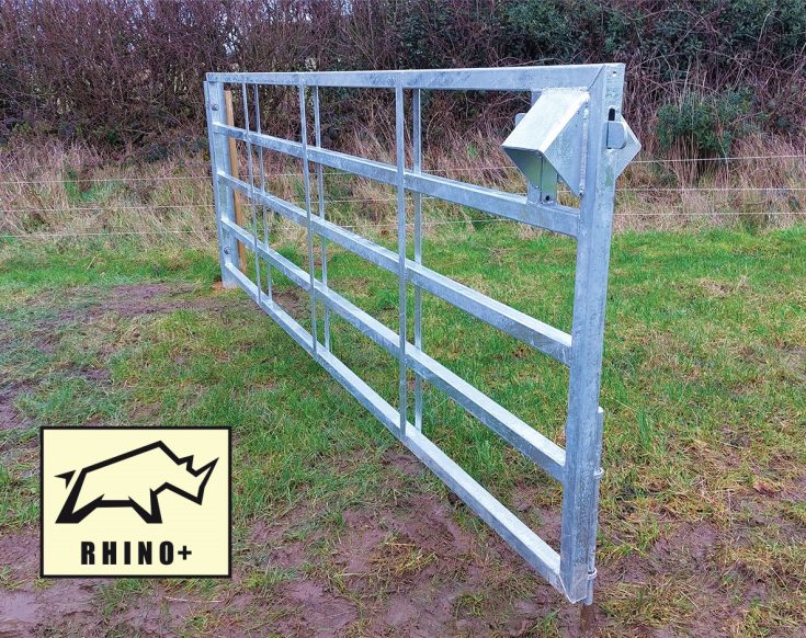 Extra Heavy Duty Field Gate for Farms & Rural Access | Rhino Field Gate